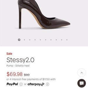 Chocolate Brown Aldo Pumps